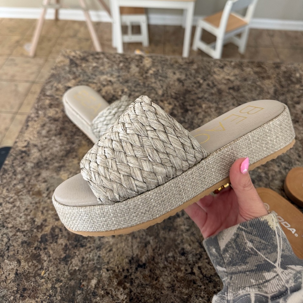 Matisse woven platform sandal